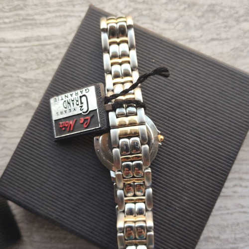 Le Noir ELXIS women's wristwatch, gold and silver tone