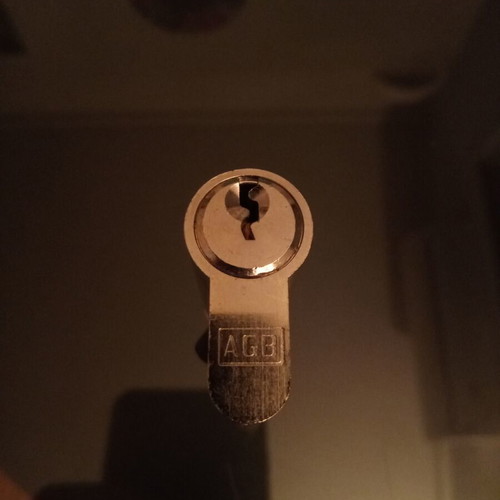 AGB security lock cylinder like new