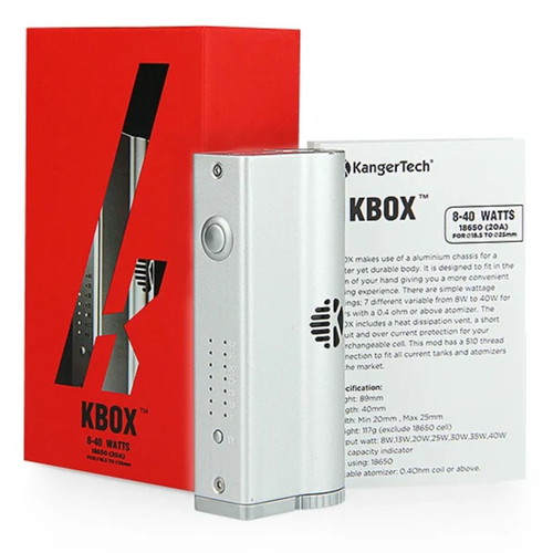 KBox by Kangertech aluminium box mod like new