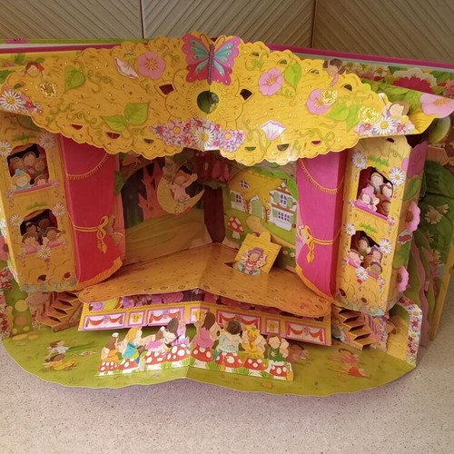 Pop-up book fairy tale performance like new