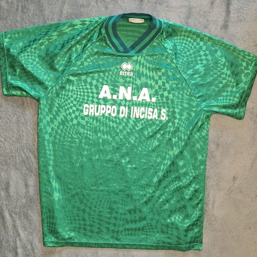 Erreà retro football shirt 90s like new, A.N.A. Gruppo di Incisa, number 9
