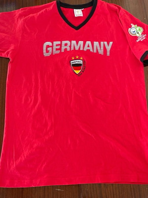 Συλλεκτικό μπλουζάκι Γερμανίας FIFA World Cup 2006 XLarge κόκκινο
