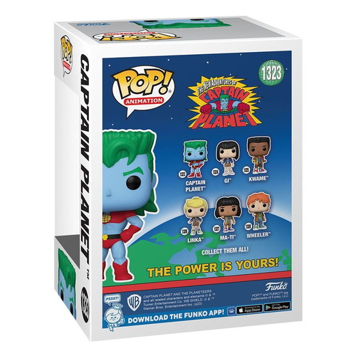 Funko Pop Captain Planet vinyl figure new 9 cm