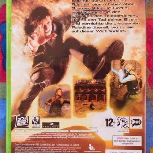 Jumper: Griffin's Story Xbox 360 game like new, action-adventure