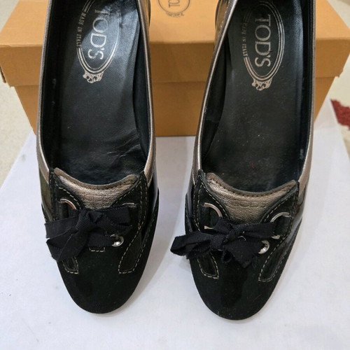 Tod's ballerinas like new, size 38, black leather