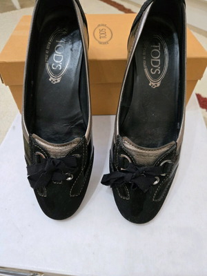 Tod's ballerinas like new, size 38, black leather