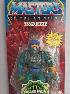 Masters of the Universe Origins MOTU Serpent Claw Man-At-Arms ERROR card