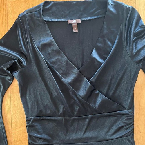 JLo long evening dress used, black, size M