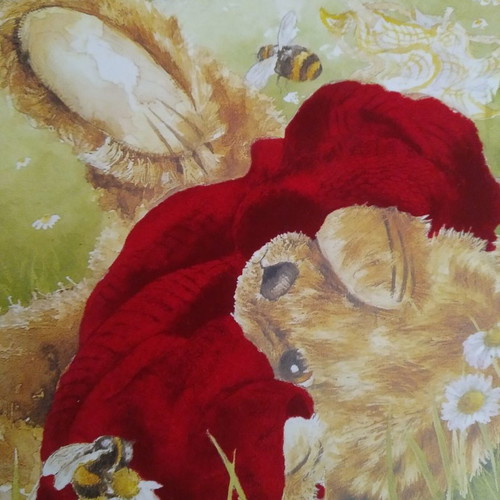 Little Teddy Left Behind book used in English for children