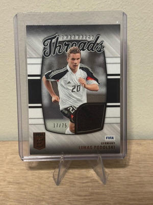 Lucas Podolski Germany Patch Panini Elite Donruss 2022-2023 new