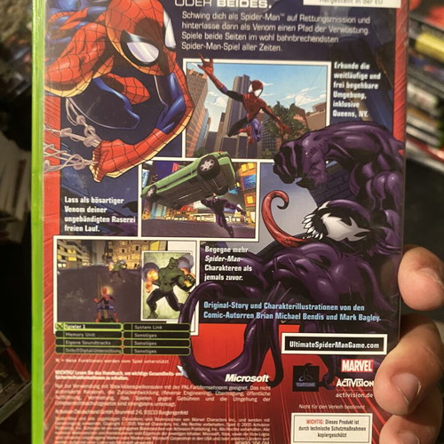 Ultimate Spider-Man Xbox Original game complete in box