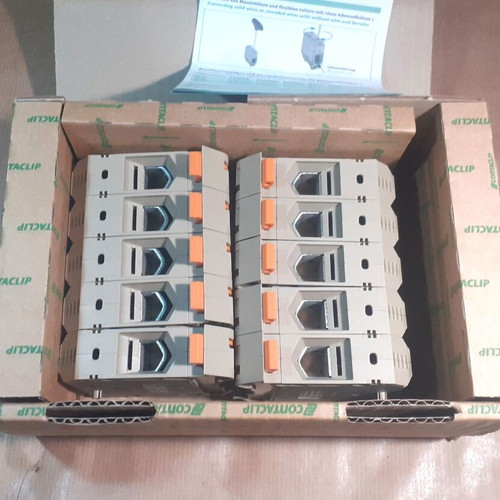 RK 50 BG Terminal, Made in Germany, Electrical Material, Rail Materials, Rail Terminal