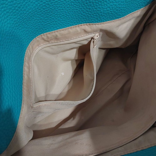 KEM shoulder bag new light petrol with silver details