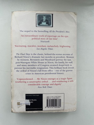Book The Final Days used, English language
