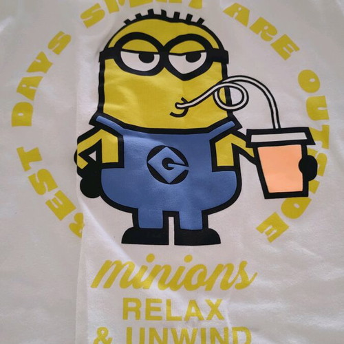 Zara Minions T-shirt like new, size 116, white and yellow
