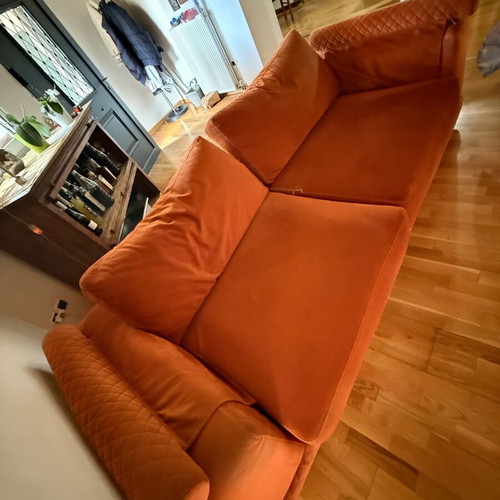 Sofa set used, 2-seater and 3-seater
