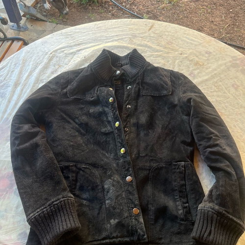 Toi&Moi women's leather jacket like new black size M