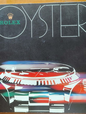 Vintage Rolex watch catalog 1977 like new