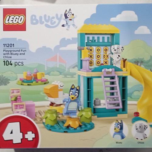 Lego Bluey Playground Fun With Bluey & Chloe (11201) new