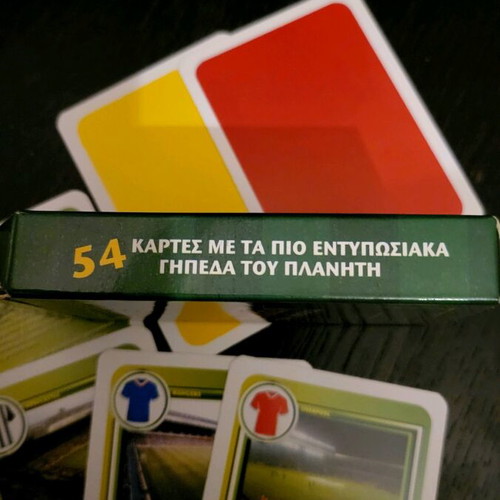 Cards with the Most Impressive Stadiums in the World like new, 54 pieces