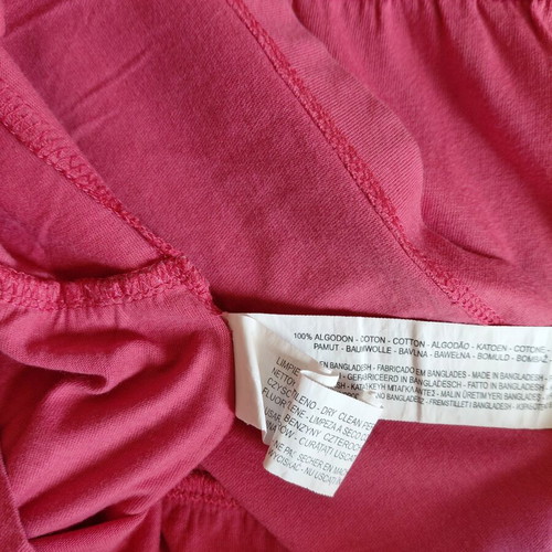 Zara Girls' Cotton Dress coral 11-12 years like new