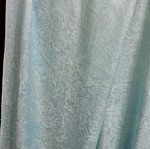 Εσάρπα μεταχειρισμένη τιρκουάζ με ανάγλυφα σχέδια