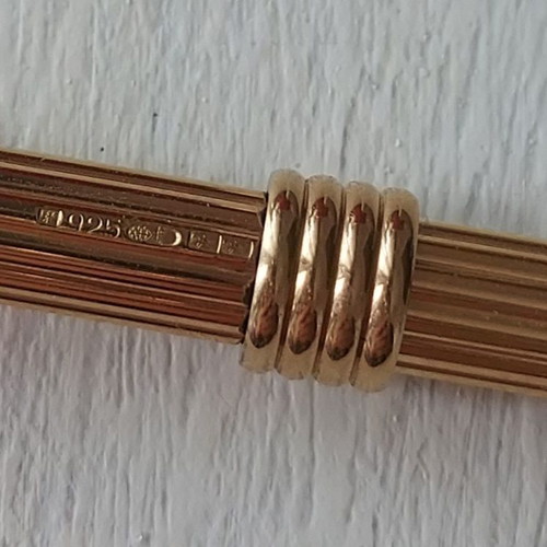 Christian Dior pen with vermeil gold like new