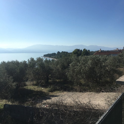 Seafront Land Plot 2048 m² Buildable, Corner, Evia
