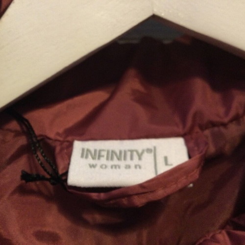 Women's jacket like new, brick red, size L