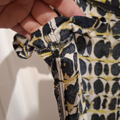 M&S Collection blouse with geometric print like new, size XL