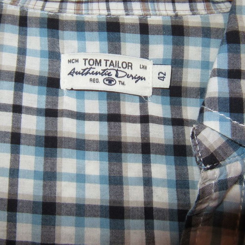 Tom Tailor checked ciel shirt dress like new