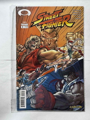 Street Fighter #2 C Campbell Cover used comic