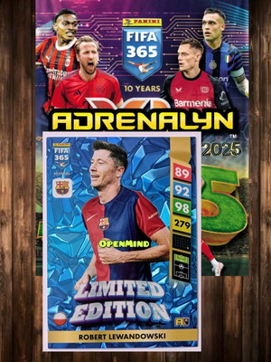 Κάρτα Robert Lewandowski Limited Edition Fifa 365 2025 Andrenalyn XL καινούργια