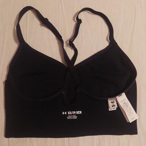 Under Armour black sports top, size XS
