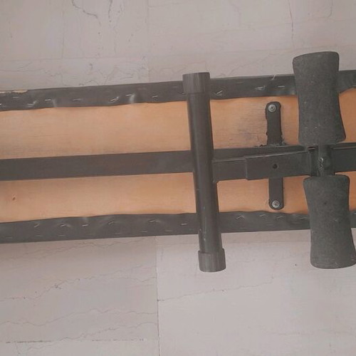 Abdominal bench used, 3 adjustable levels