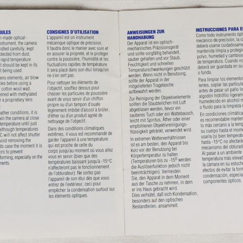 HORIZON 202 panoramic camera user manual