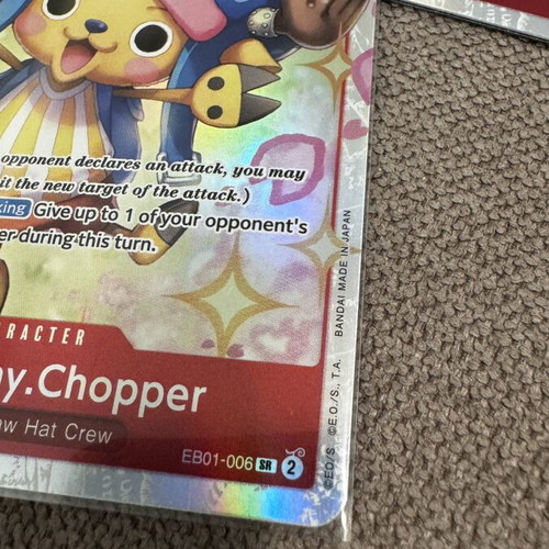 Tony Tony Chopper EB01-006 card set of 4 like new