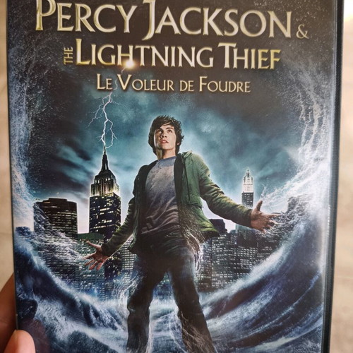 Percy Jackson the Olympians The Lightning Thief DVD used, adventure