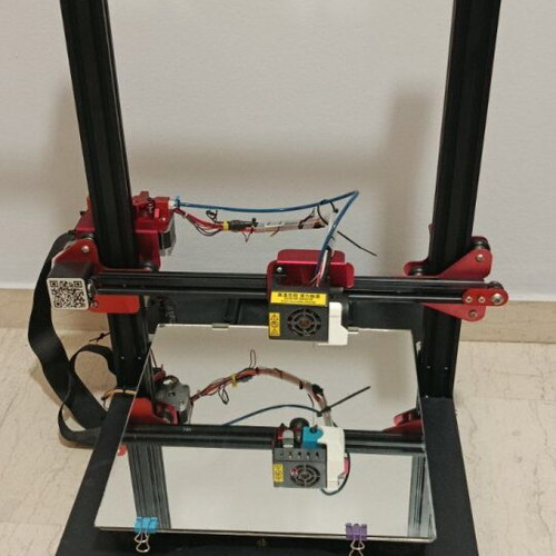 Creality CR1OS Pro 3D printer used with extra upgrades