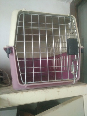 Κλουβί γάτας μεταχειρισμένο, γατομεταφορέας ελαφρώς χρησιμοποιημένος