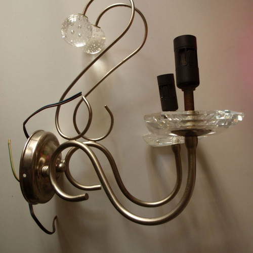 Wall light sconce used