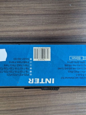 Inter bit set 60 pieces new