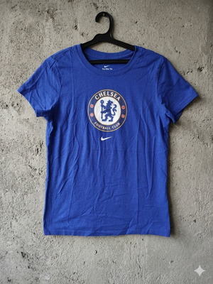 Nike Chelsea FC women's t-shirt size M like new, royal blue cotton