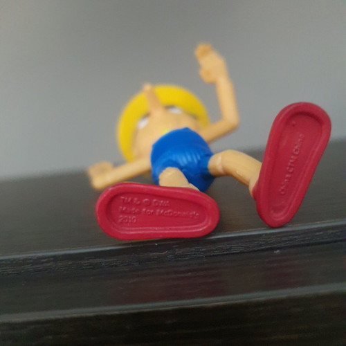 Pinocchio figure from Shrek 2010 used, 12cm