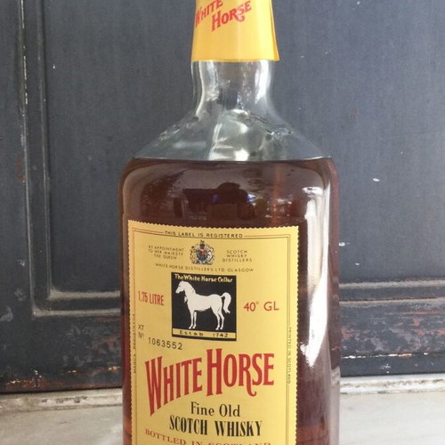 Vintage White Horse Fine Old Scotch Whisky 1.75 liter new