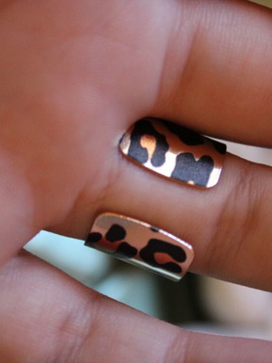 Ring leopard print new