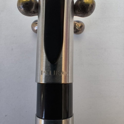 Pelikan Celebry pen stainless steel, like new, needs ink refill