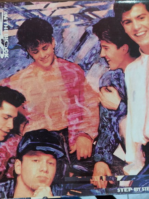 New Kids On The Block Step By Step LP μεταχειρισμένο