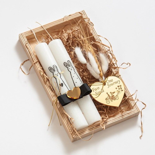 Candles for couples new in a beautiful box