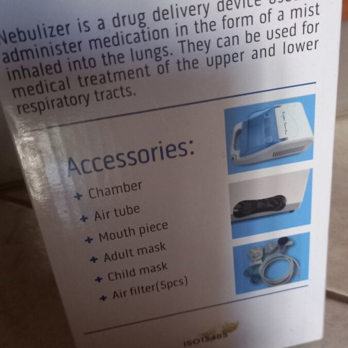 Compressor nebulizer lightly used, very good condition